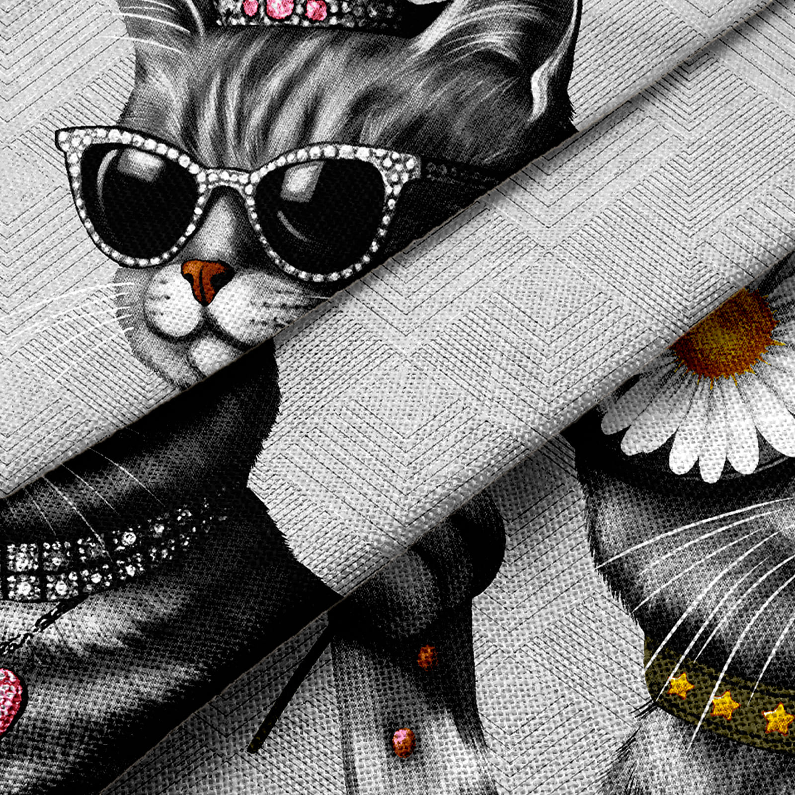 Рогожка 150 см наб рис.29460-1 Тиффани - 3