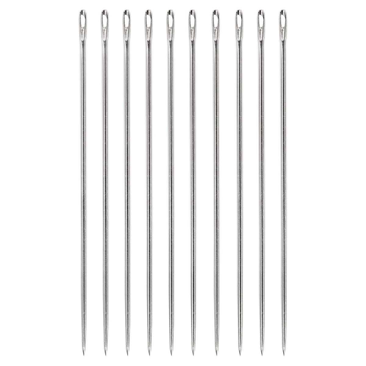 Игла швейная ручная №3 арт ИЗ-200103 никель (10шт) - 0