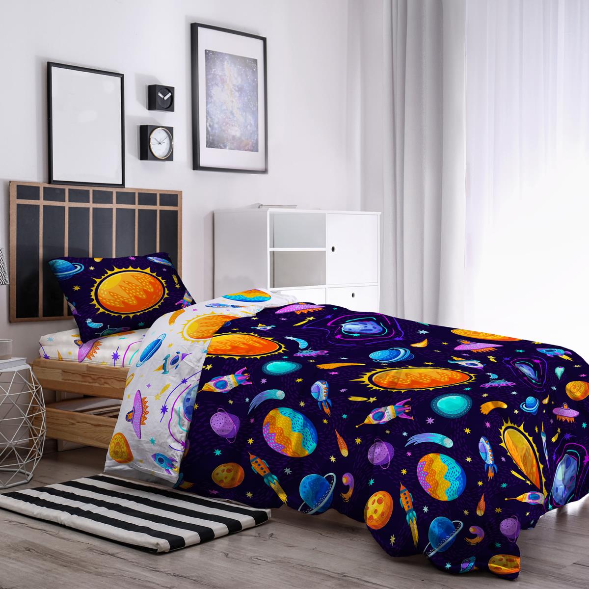 КПБ поплин КиндерСон рис.16851-1/16851-2 Галактика - 0