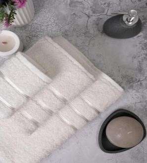 Полотенце махровое СПА/SPA (TR), кремовый - 0