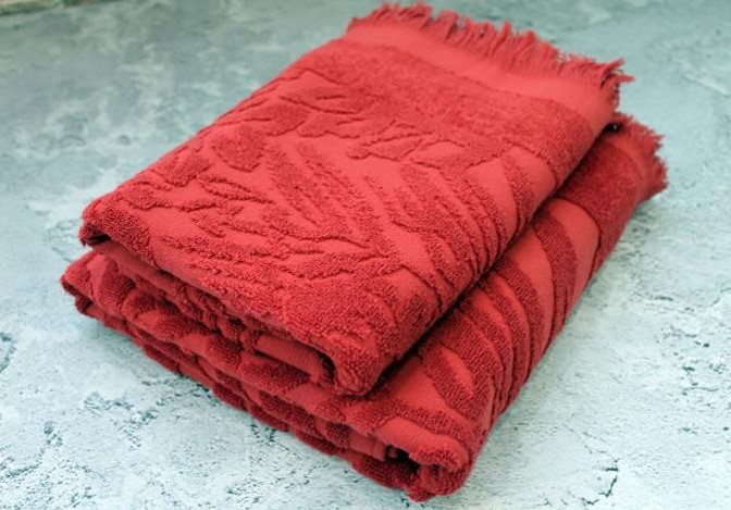 Полотенце махровое Palma Терракотовый - 0