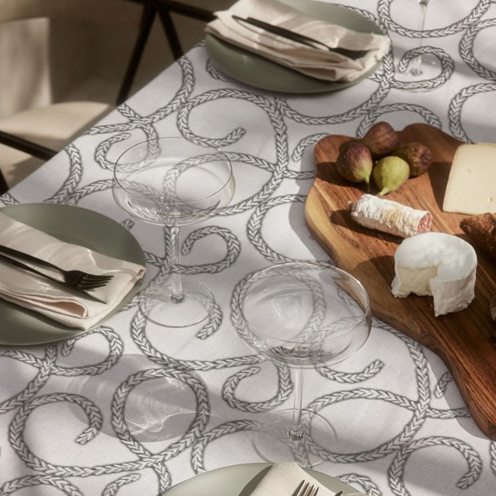 Рогожка 150 см наб рис.29475-1 Скарлет - 3