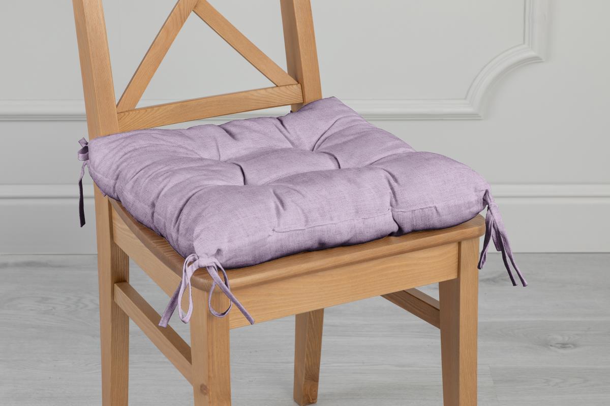 Чехол на табурет с тафтингом WENGE рис.60008-17 Lavender - 0