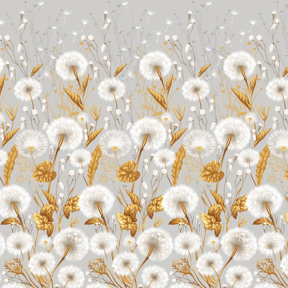 Перкаль 220 см наб рис.72100-1 Золотой одуванчик - 1