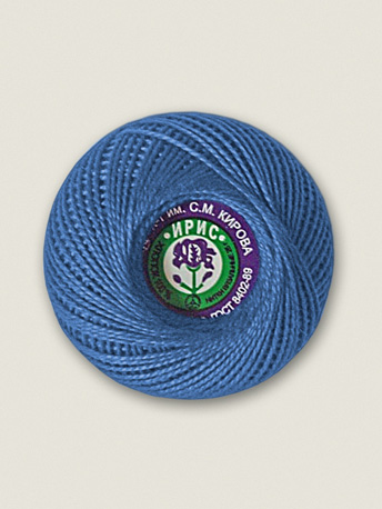 Нитки Ирис ц.2608 голубые (25г) - 0