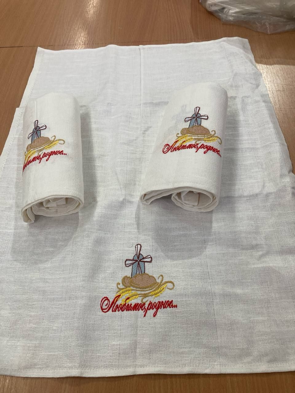 Полотенце 50*70, 50% хб/50% лен - 0