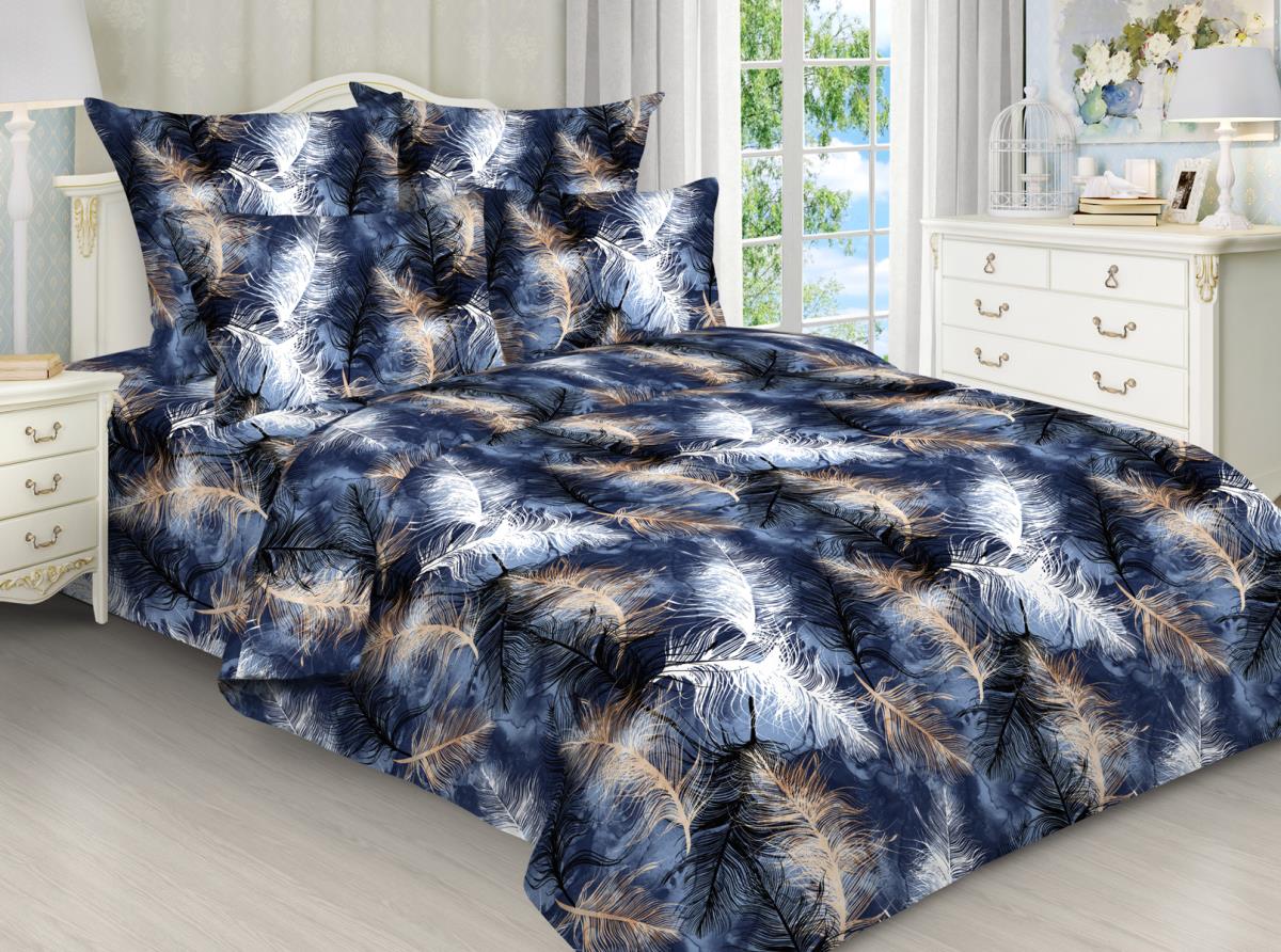 КПБ Сонвиль с Евро простыней бязь рис.3017/1 - 0