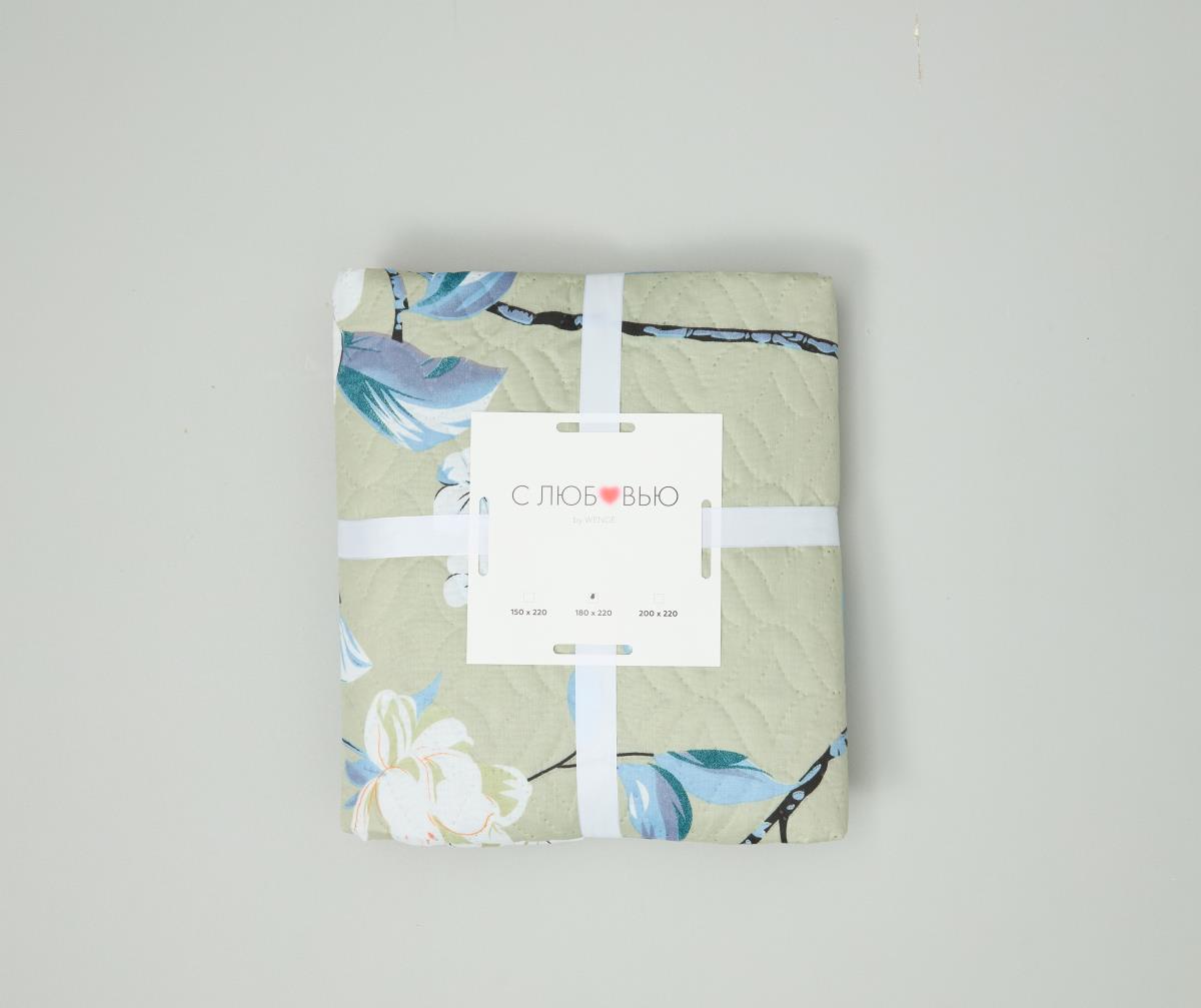 Покрывало двустороннее п/э Комфорт Анютины глазки - 3