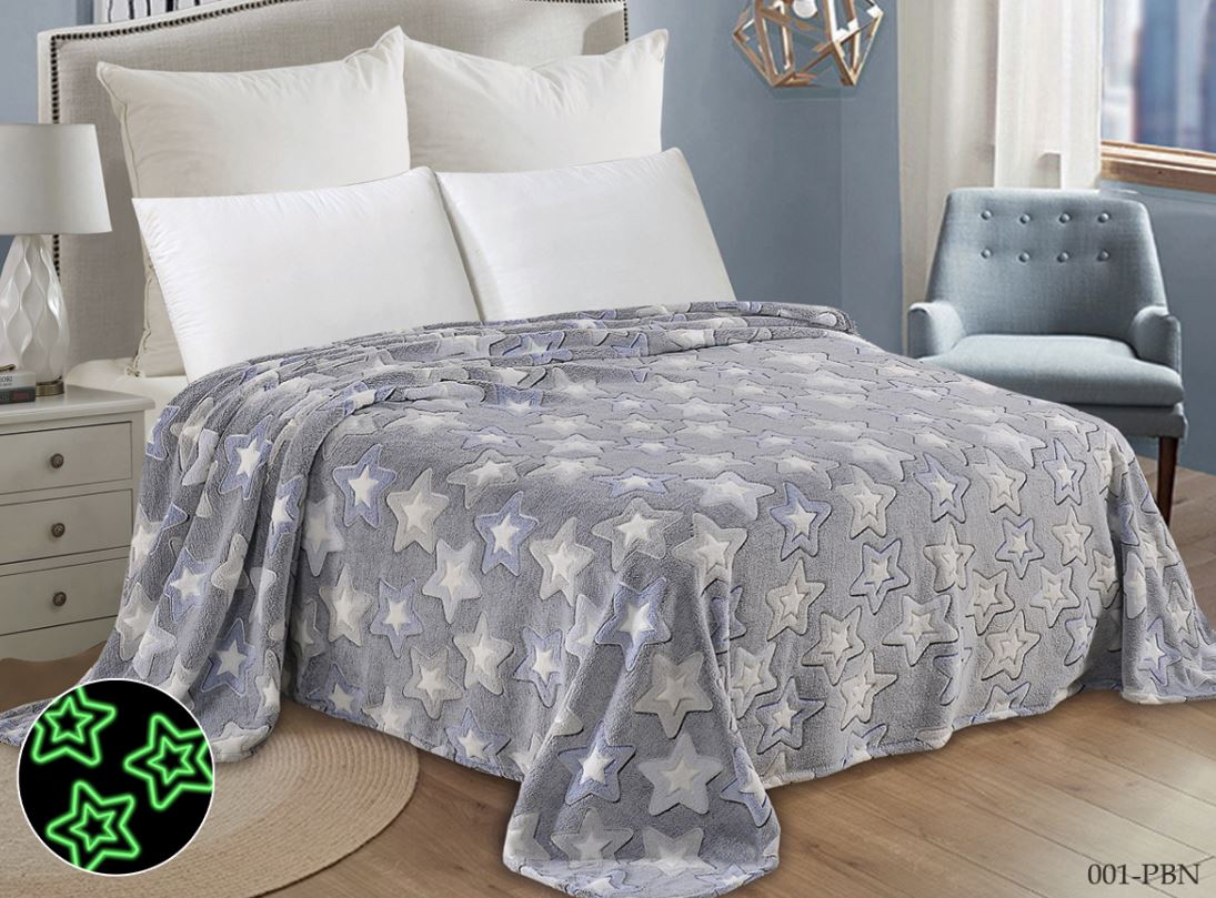 Плед велсофт Fine Line БАМБУК НЕОН 001-pbn - 0