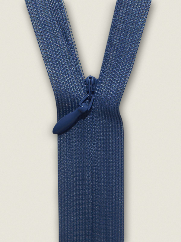 Молния потайная Т3 ц220 синяя - 0