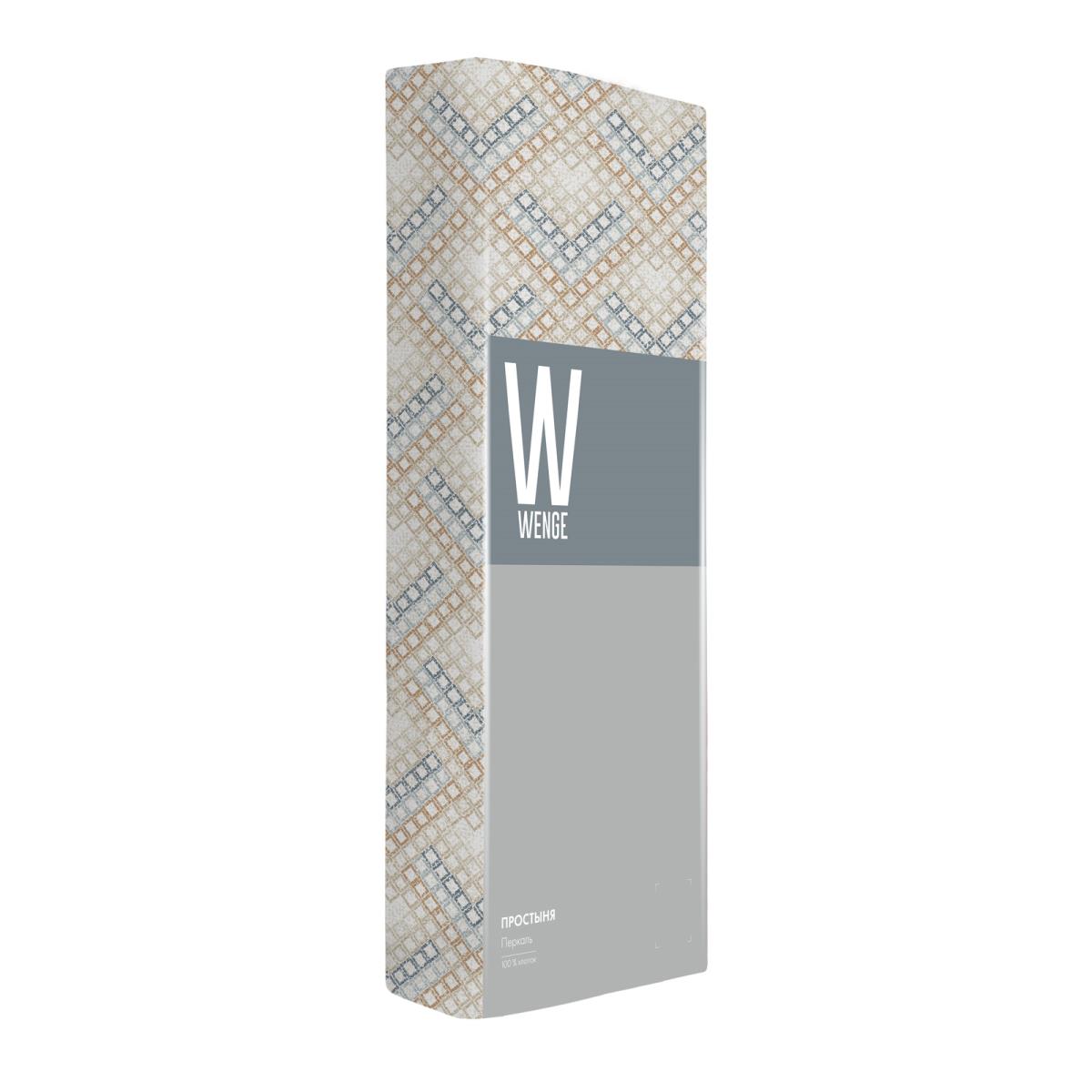 Простыня перкаль WENGE рис.15800-4 - 2