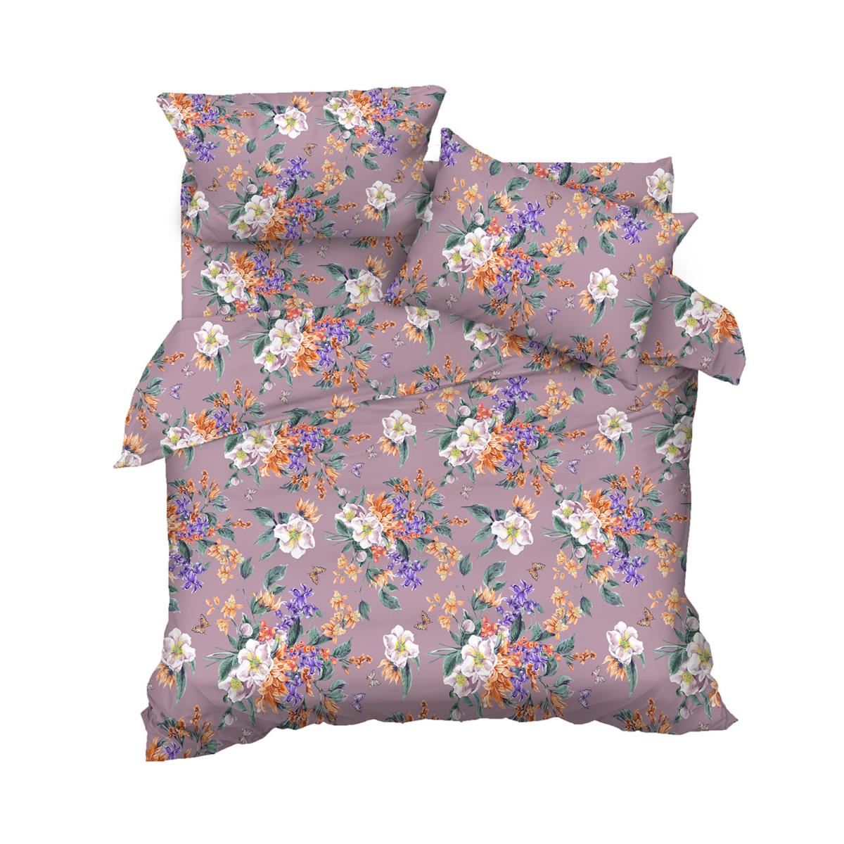 КПБ поплин Любимый дом рис.6524-2 Весенний букет - 1