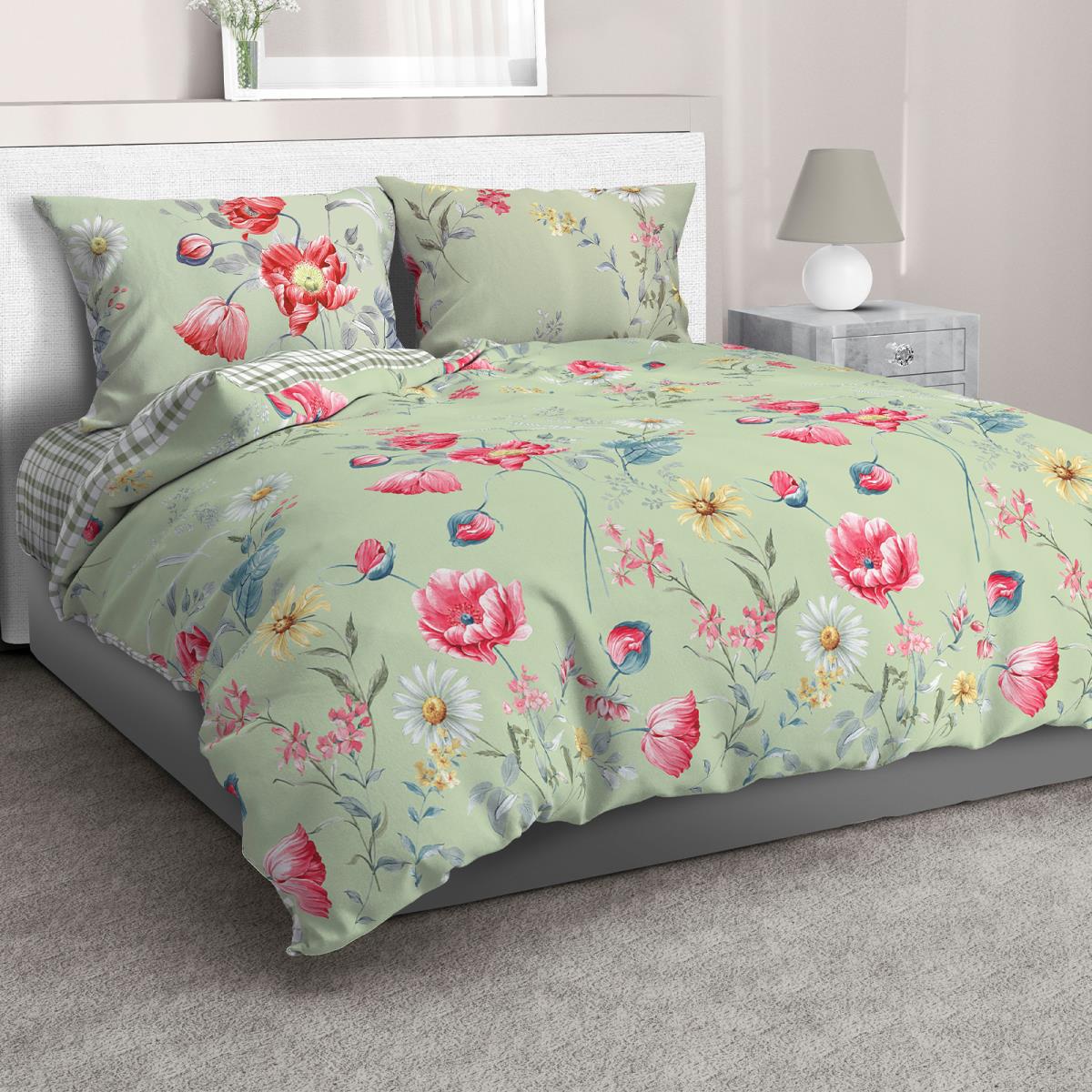 Бязь Премиум 220 см наб рис.50244-3 Дэйзи (комп 996181, 996287) - 0