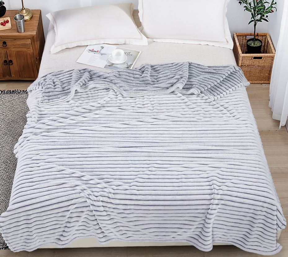 Плед велсофт Fine Line MARMARI 001-MAG шиншилла - 0