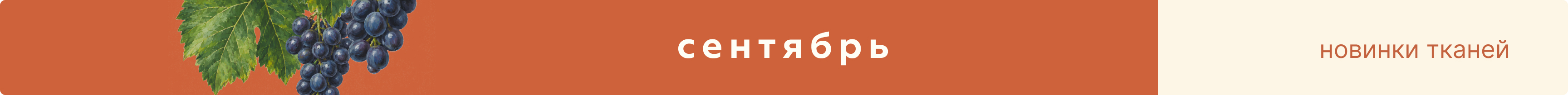 новинки тканей сентябрь 2026