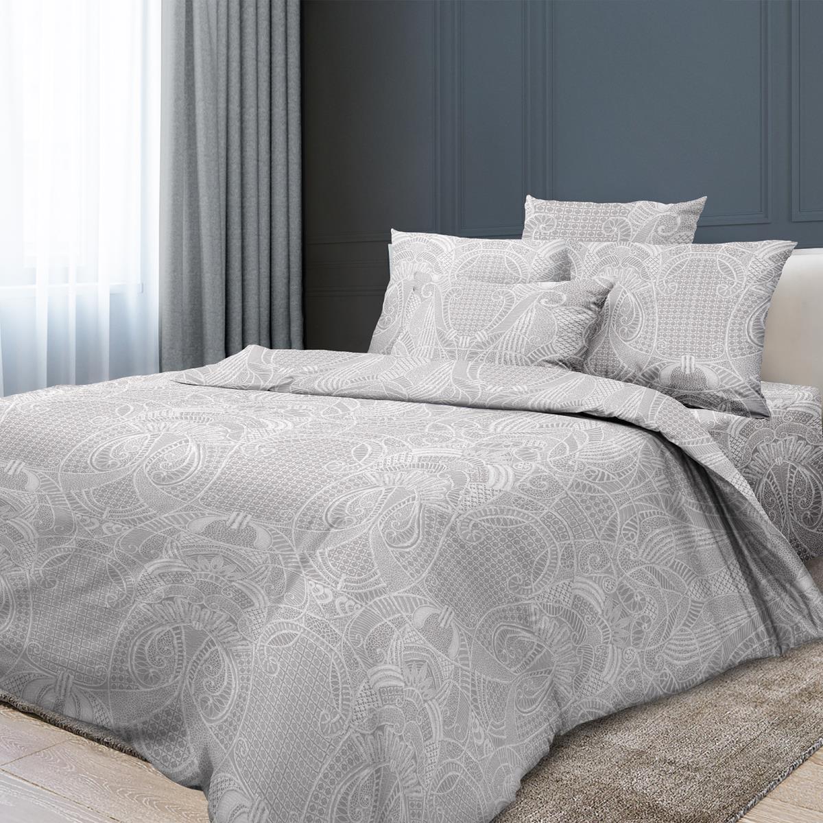 Бязь Премиум 220 см наб рис.6880-1 Ришелье - 0