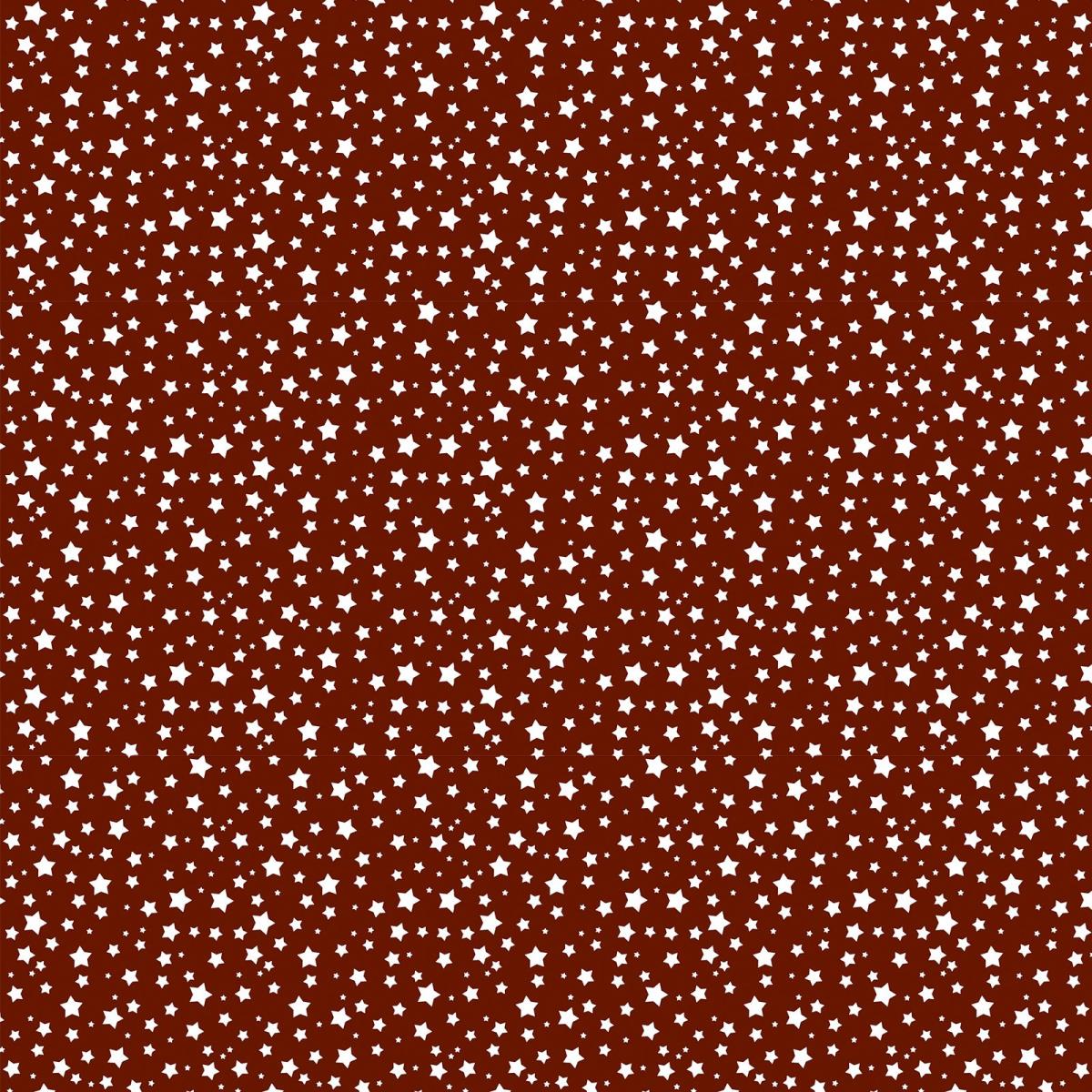 Бязь Комфорт 150 см наб рис.13165-19 Звезда шоколад - 1