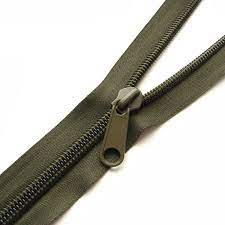 Молния витая разъемная Т5, Т6 ц328 т-оливковая - 0