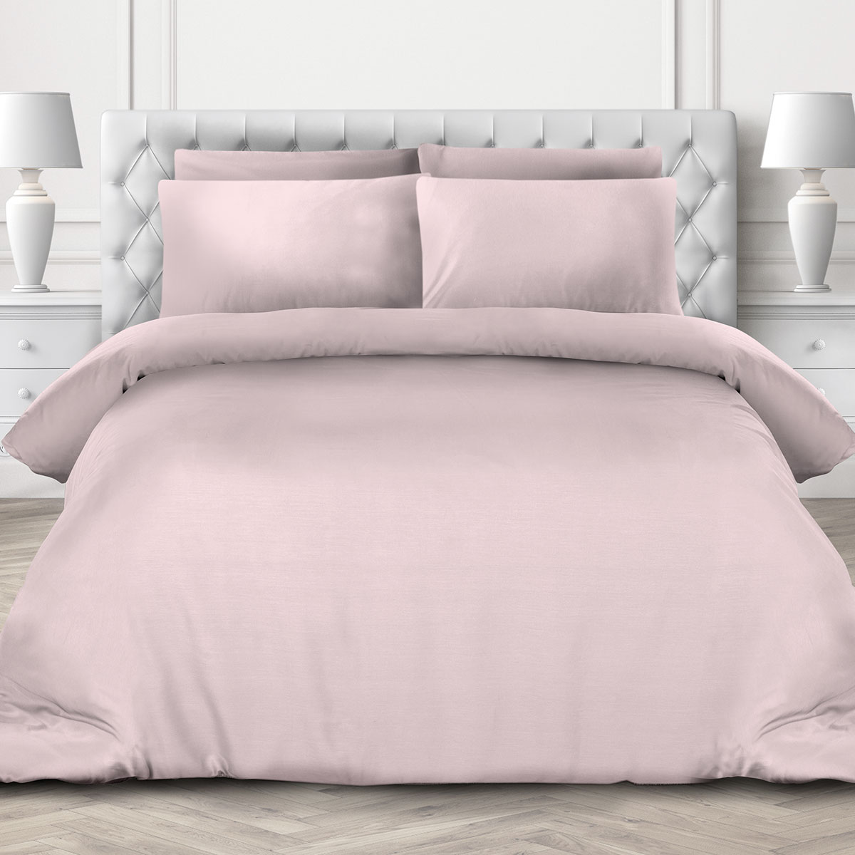 Перкаль 220 см г/к рис.15860-61 розовый Кварц - 0