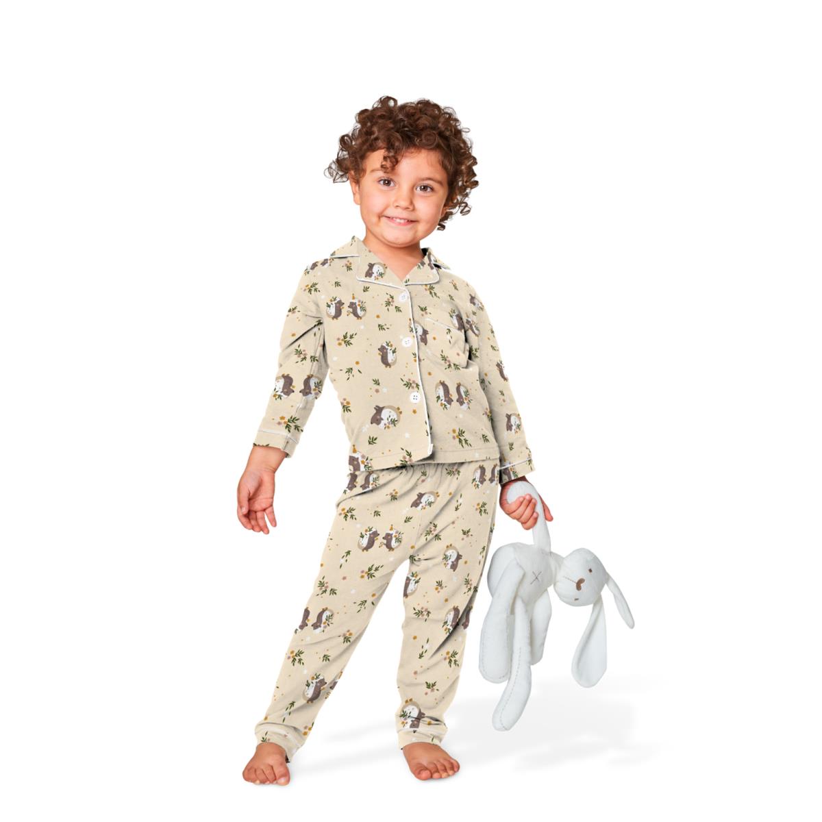 Фланель 90 см наб д/п рис.64079-1 Ёжики - 1