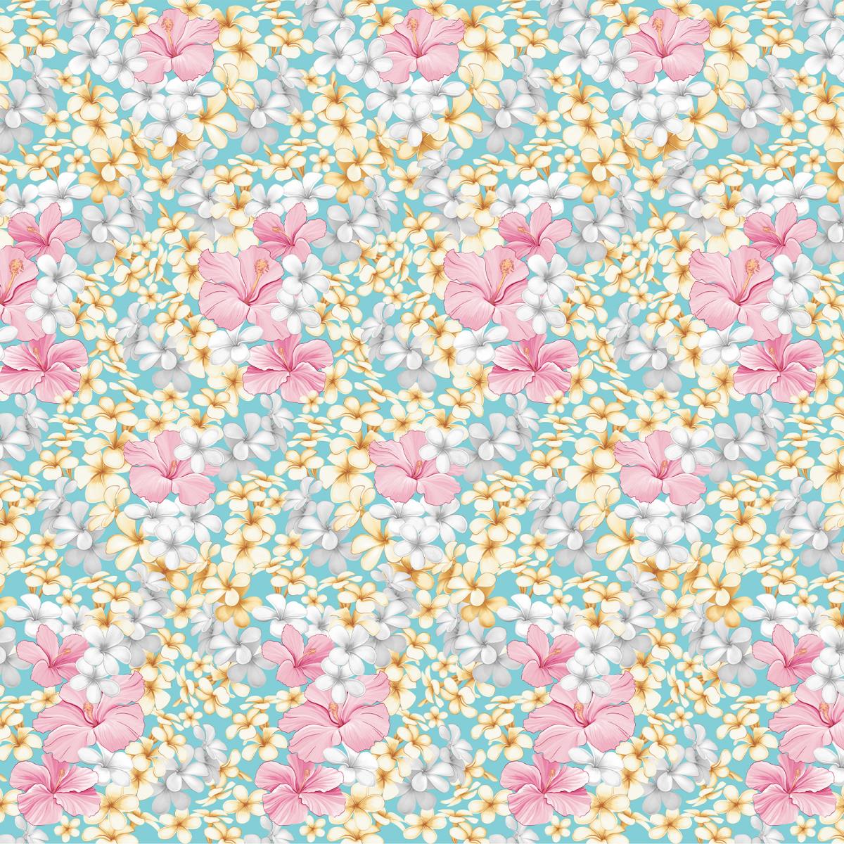 Перкаль 220 см наб рис.6886-2 Адениум - 1