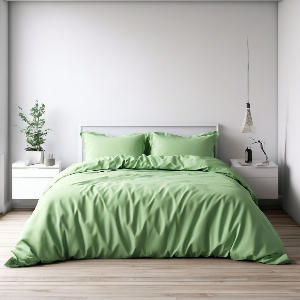 КПБ поплин Зеленый - 0