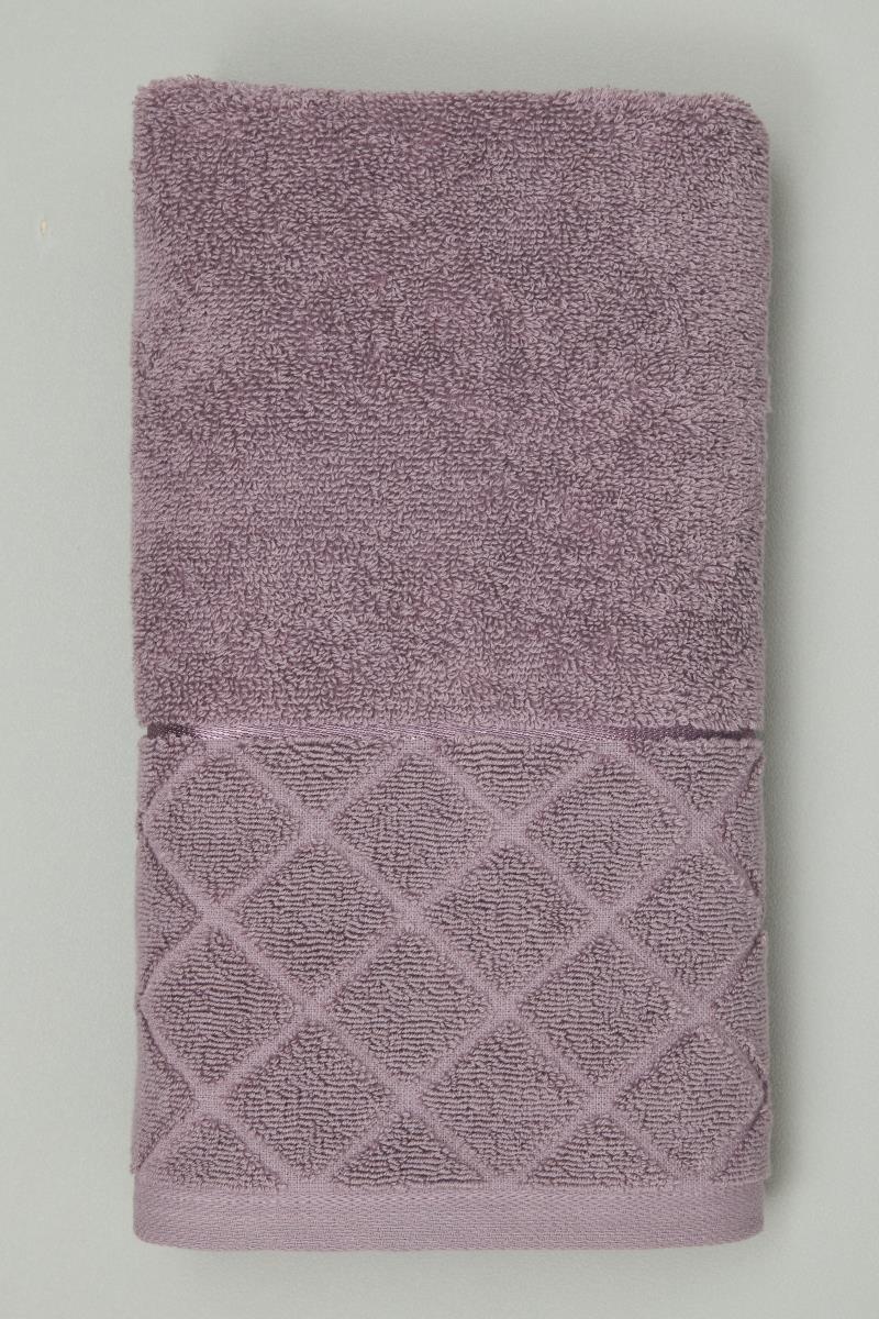 Полотенце махровое Fine Line Жемчужная коллекция, лиловый - 0