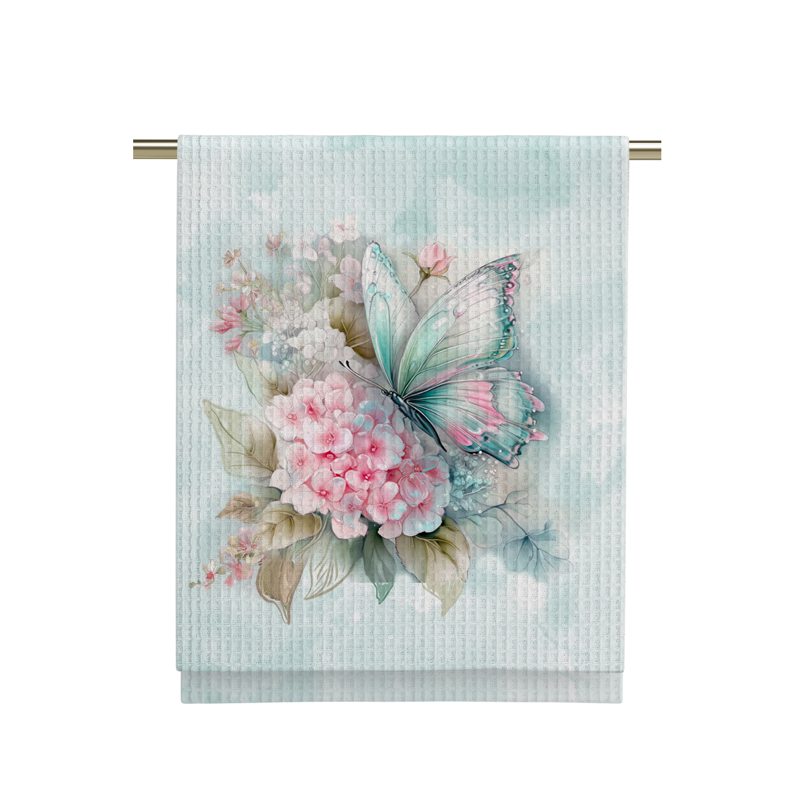 Полотенце вафельное Vse DOMA рис.60360-1 Вдохновение - 0