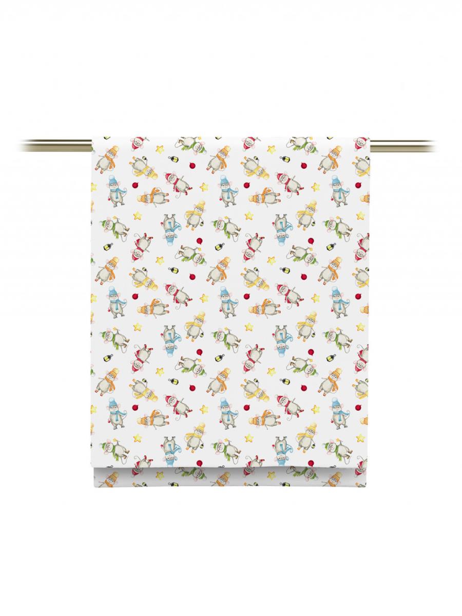 Полотенце рогожка текстильная петля Символ года рис.30197-1 - 0