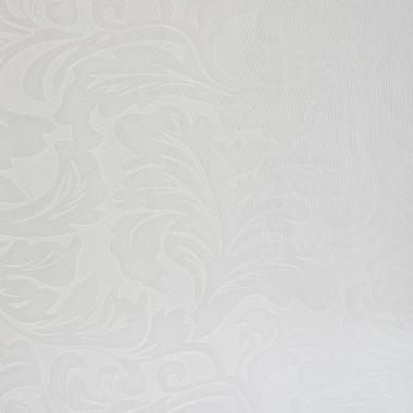 Штора вуаль Fine Line Вензель тиснение, молочный - 0