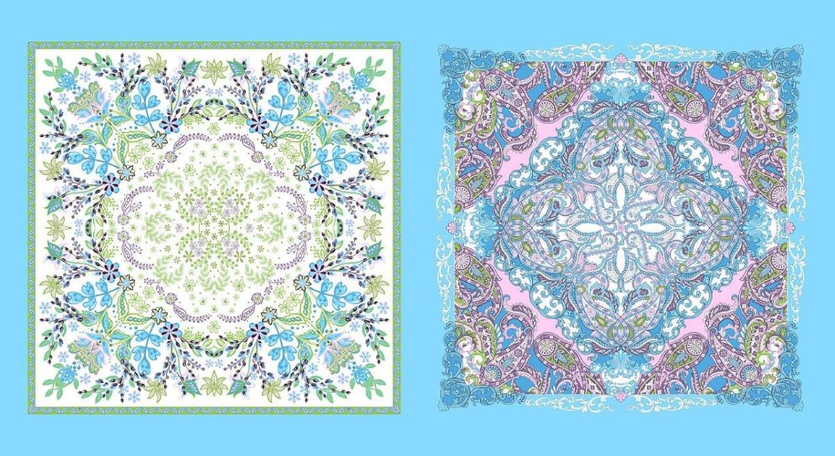 Перкаль 150 см наб рис.13187-4 Domenica - 1