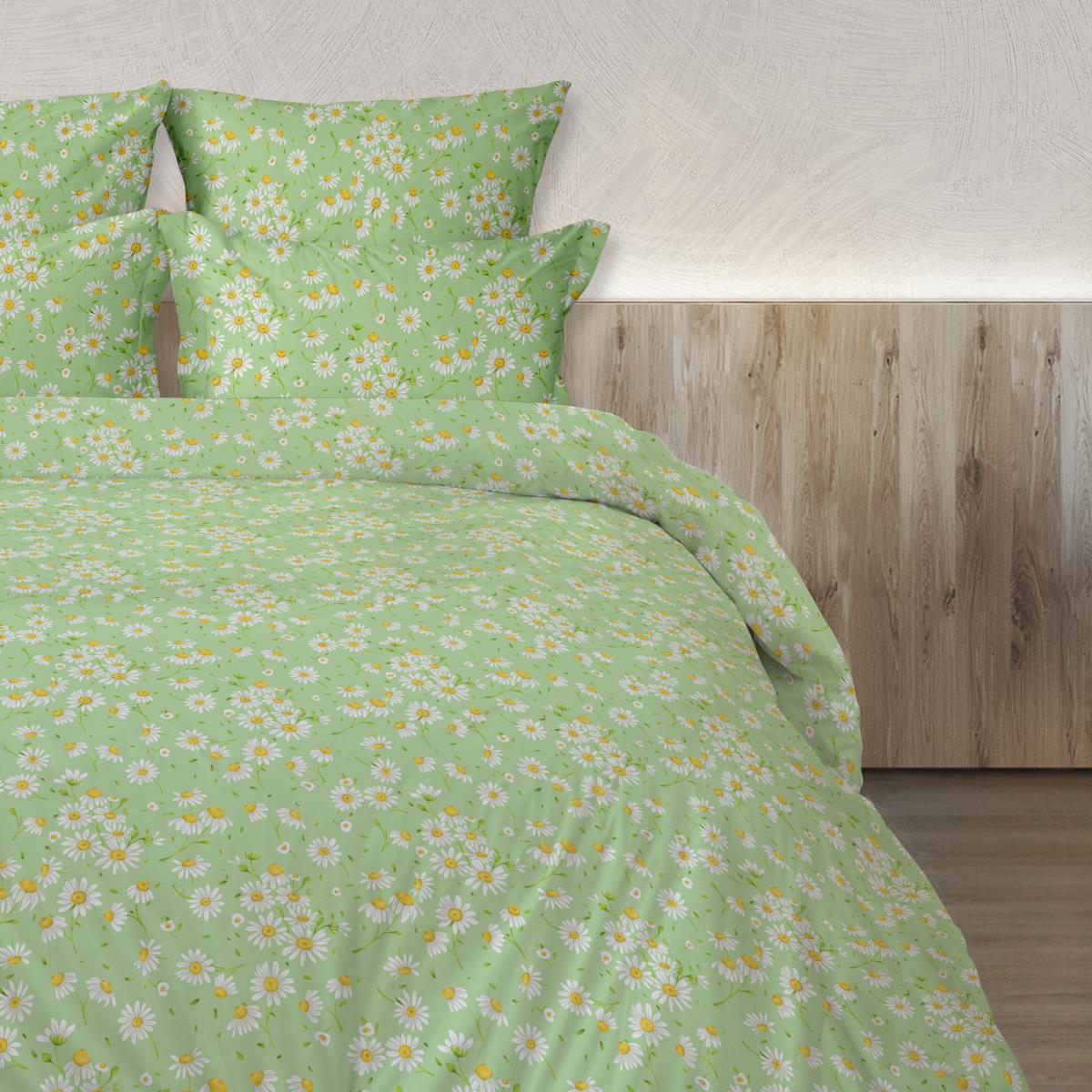 Перкаль 150 см наб рис.64053-1 Милора зеленый - 2