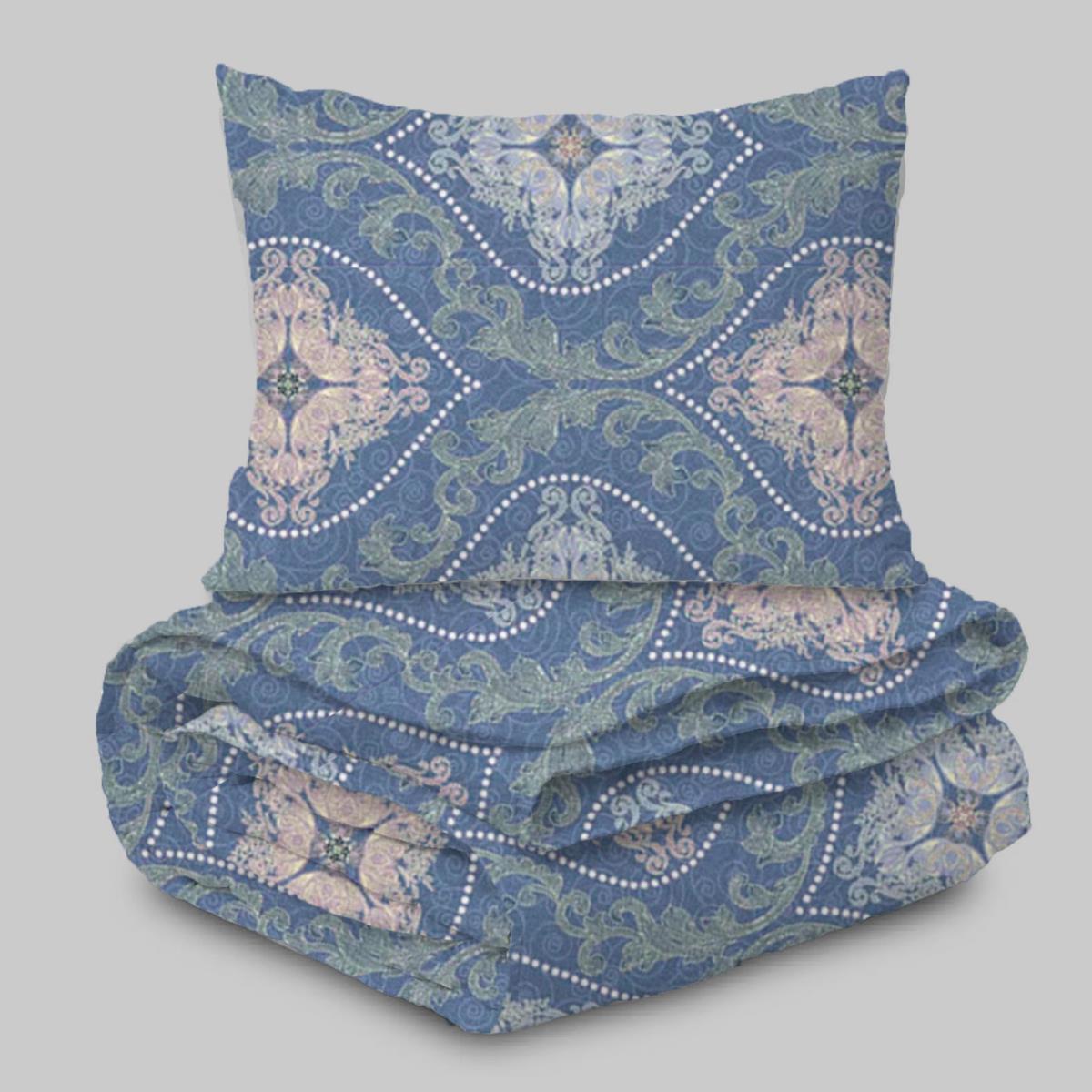 Набор подушка, одеяло Fine Line Коллекция Сеновал - 0