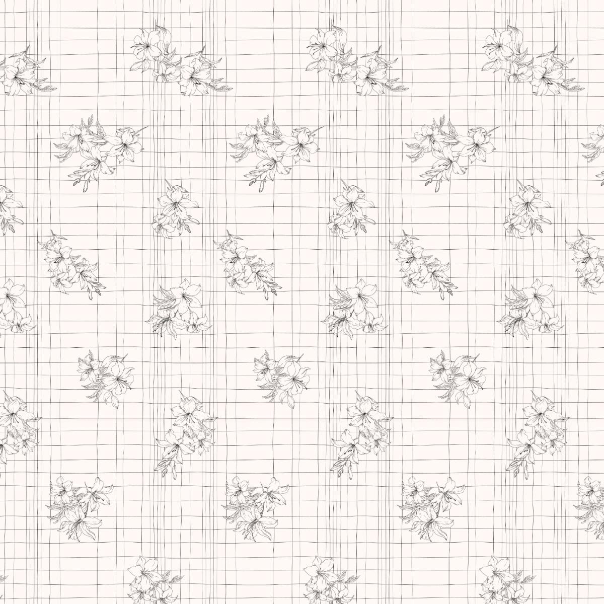 Бязь Премиум 220 см наб рис.7223-1 Грация - 1