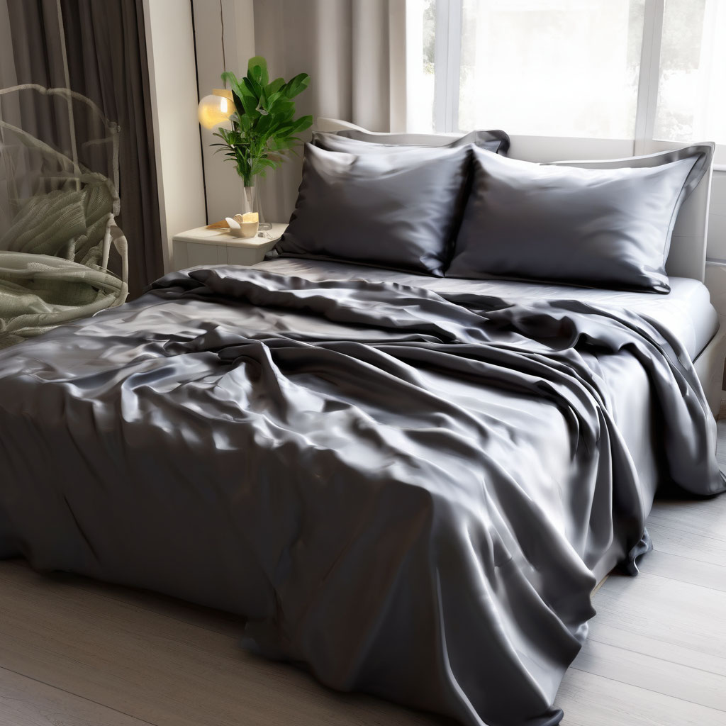 КПБ 1,5 Бязь (2-50х70) Серый - 0