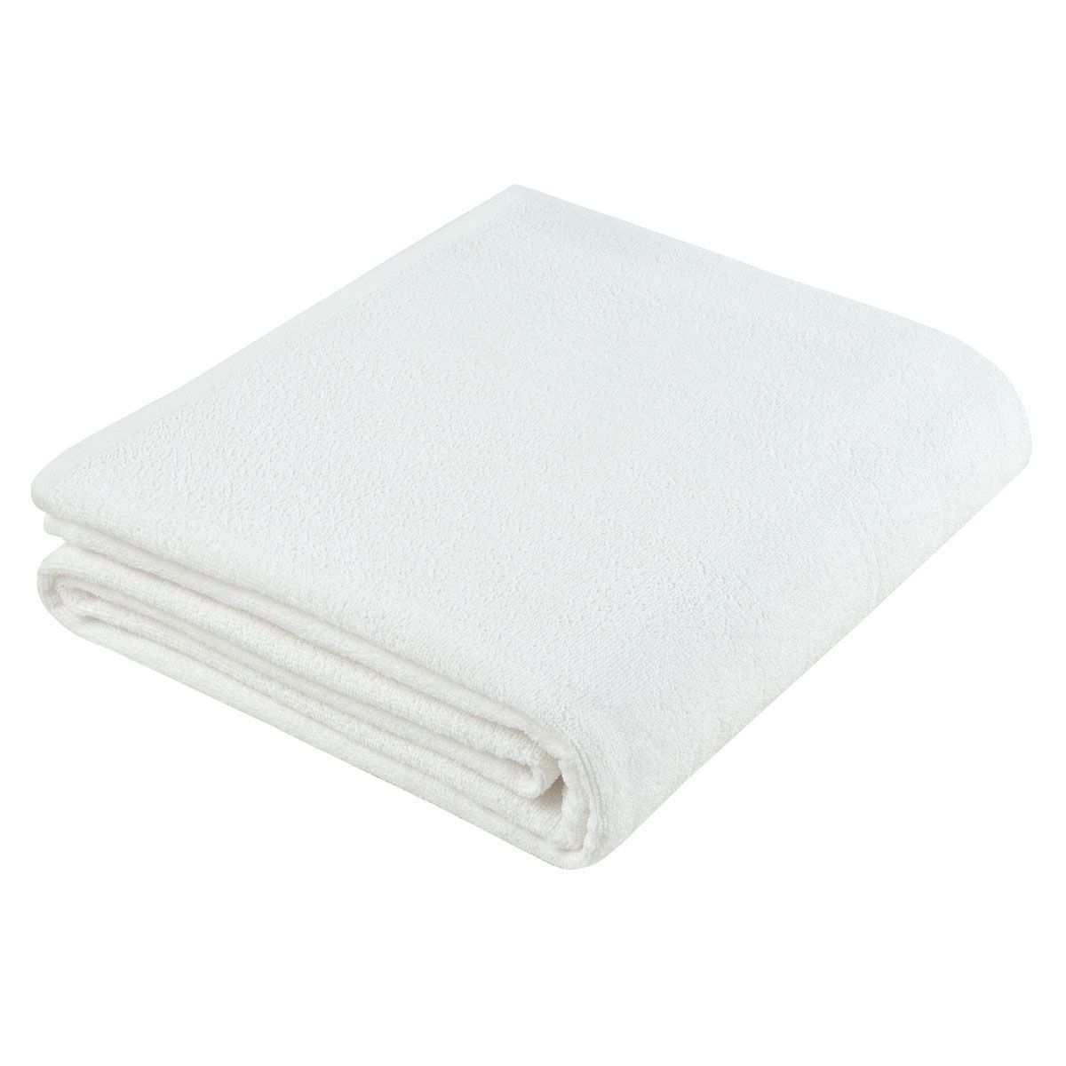 Простыня махровая 150*200 цв. белый, 450г/квм - 0