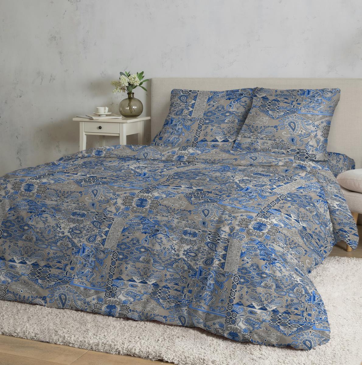 Бязь Премиум 220 см наб рис.72068-2 Новое пейсли - 0