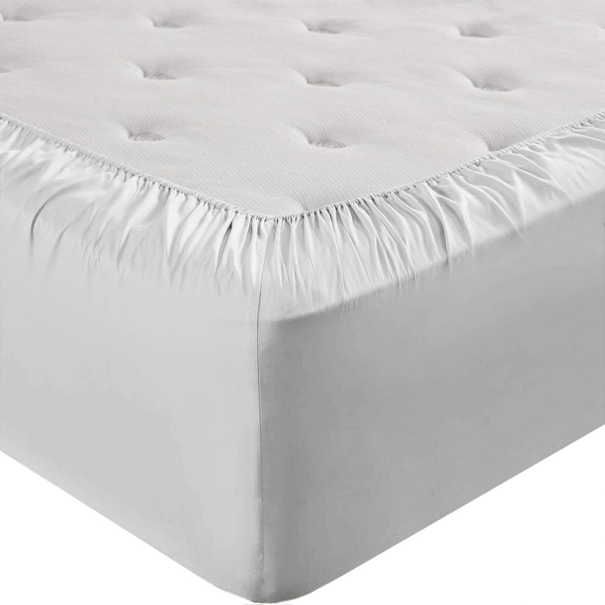 Простыня трикотажная на резинке Fine Line белый - 1