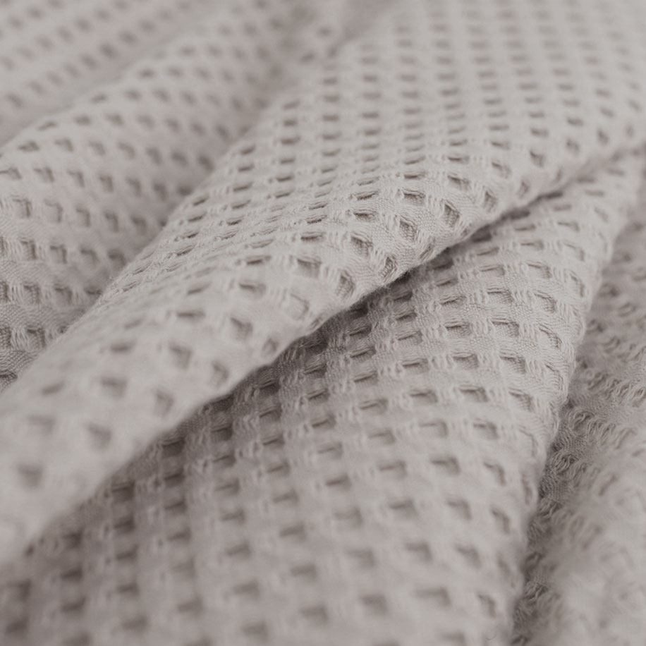 Покрывало вафельное пике Gala лен - 1