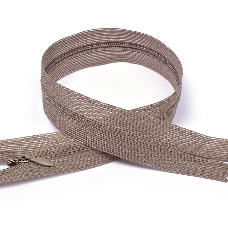 Молния потайная Т3  60 см ц327 капучино - 0