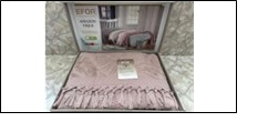 Покрывало EFOR AMASON махровое лиловый LILA ЭфХ - 0