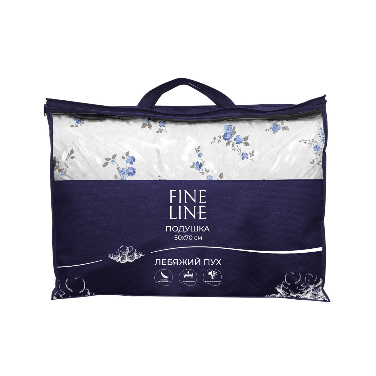 Подушка Fine Line с кантом - 0