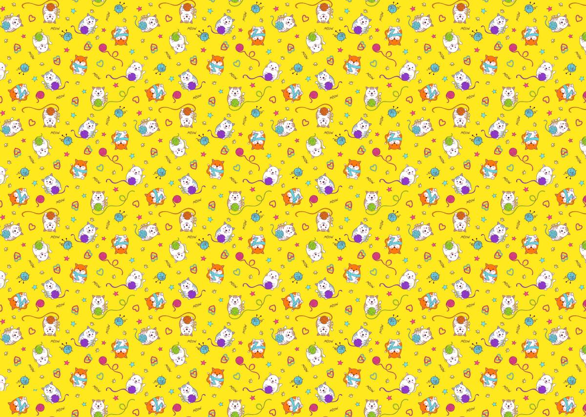 Ситец 95 см наб рис.21255-4 Мурзики - 0