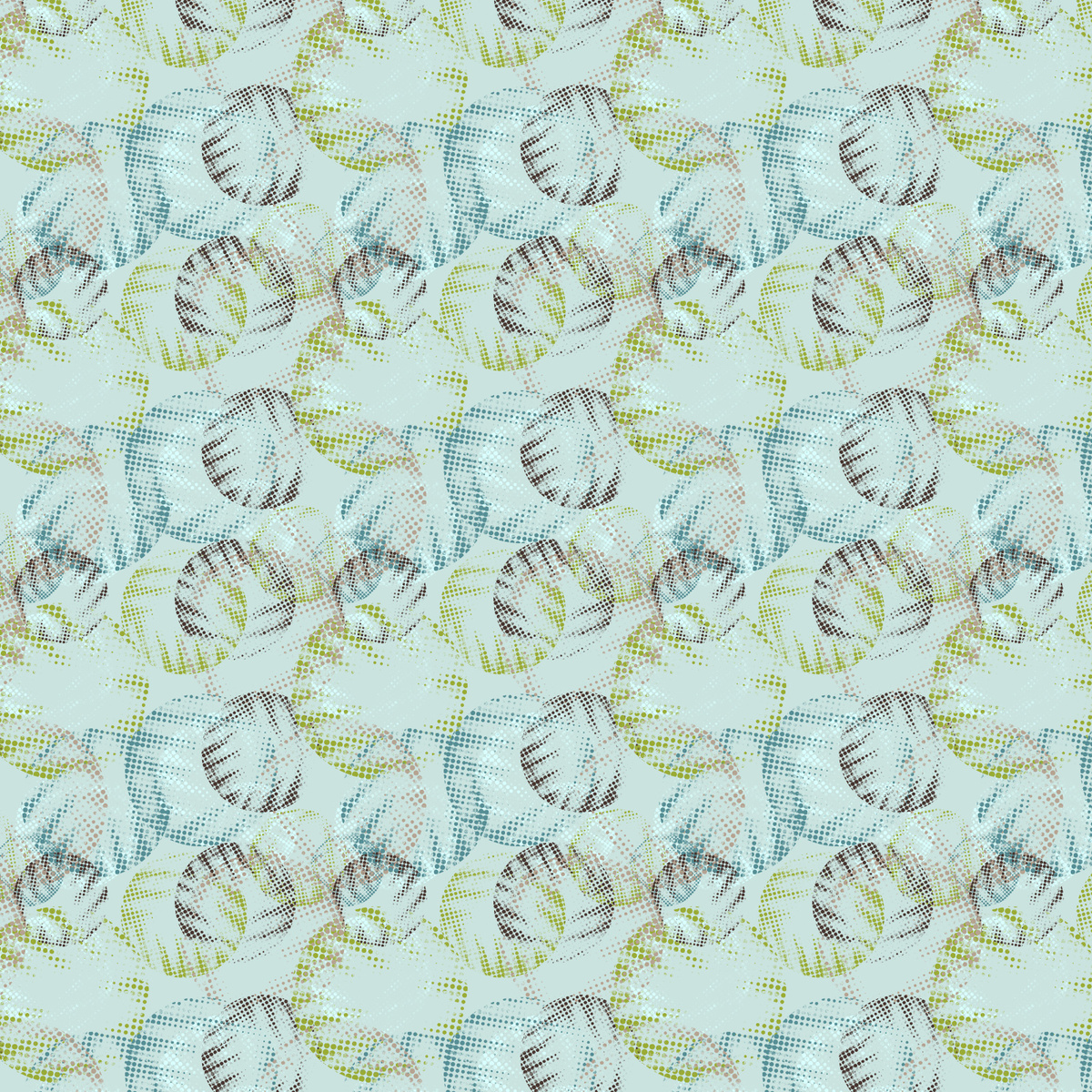 Перкаль 220 см наб рис.7203-3 Оттиск - 1