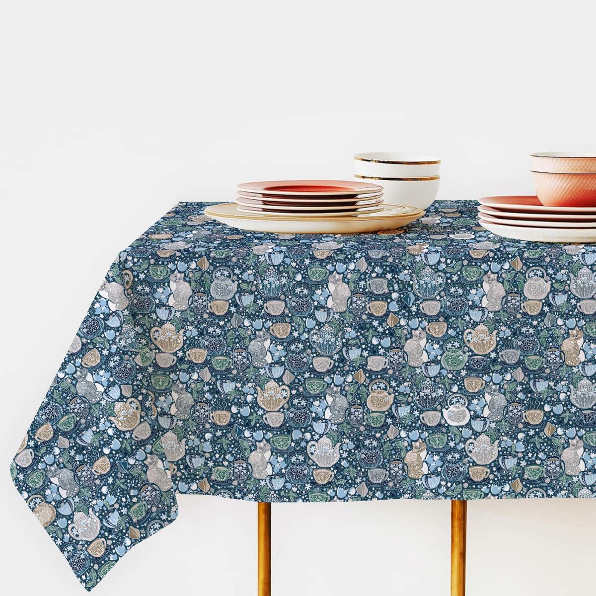 Рогожка 150 см наб рис.29316-2 Чаепитие - 1