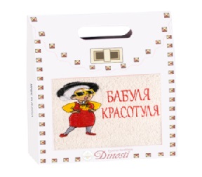 Полотенце из микрофибры Бабуля красотуля ДНСТ ОМФ-818 - 0