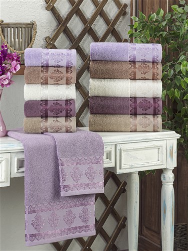 Полотенце махровое ДАМАСК/DAMASK Коричневый - 0
