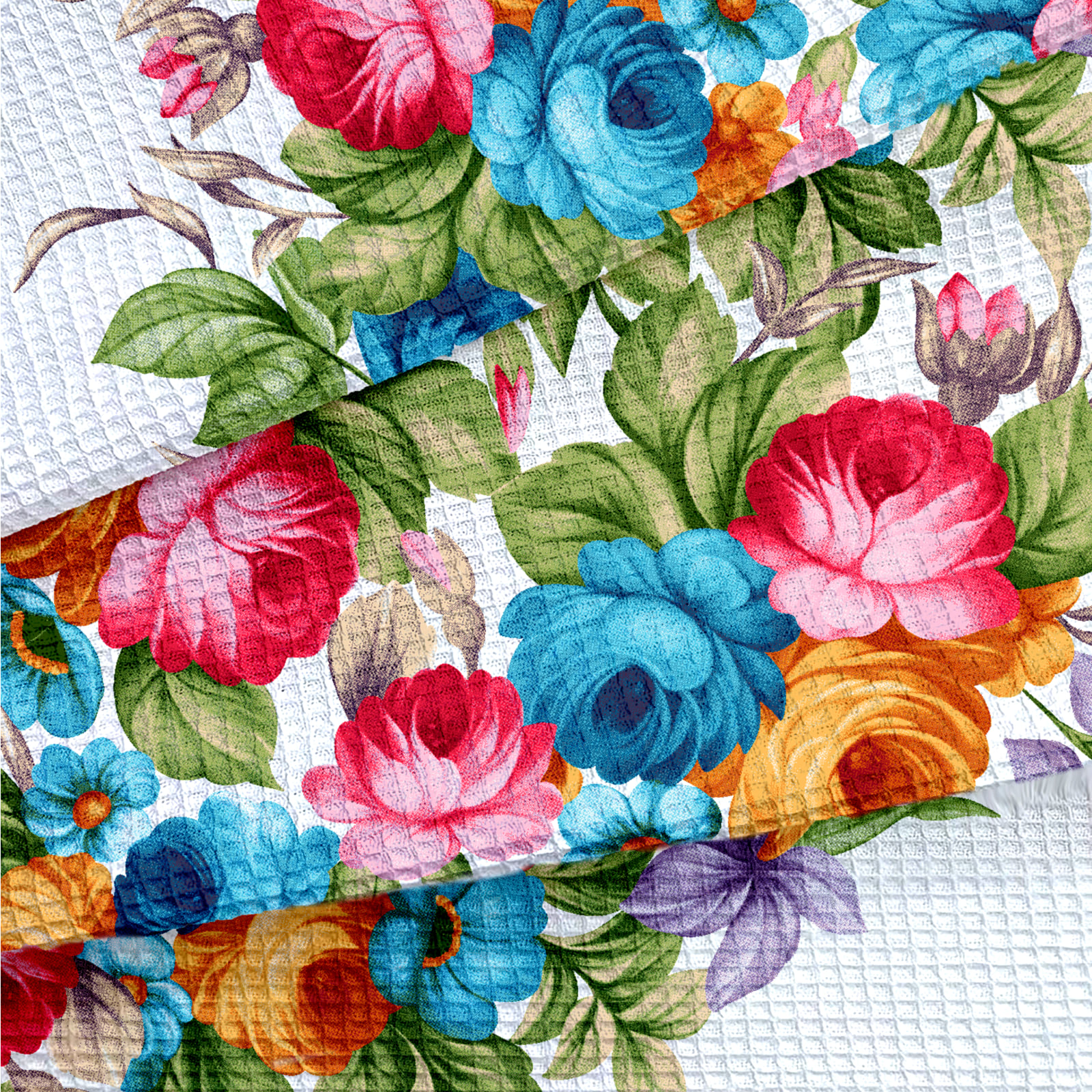 Полотно вафельное 50 см наб рис.29497-1 Флория - 1