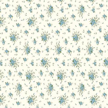 Перкаль 220 см наб рис.72209-1 Васильки