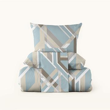 КПБ перкаль Fine Line рис.60234-1 Динамика new